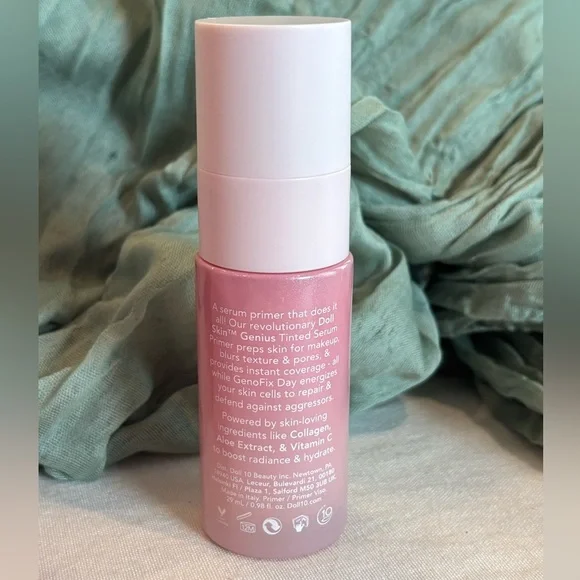 Doll 10 Doll Skin Genius Tinted Serum Primer 29ml Hydrating Glow Primer NEW - Picture 6 of 9